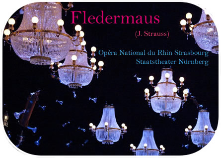Fledermaus Op&eacute;ra du Rhin Staatstheater N&uuml;rnberg